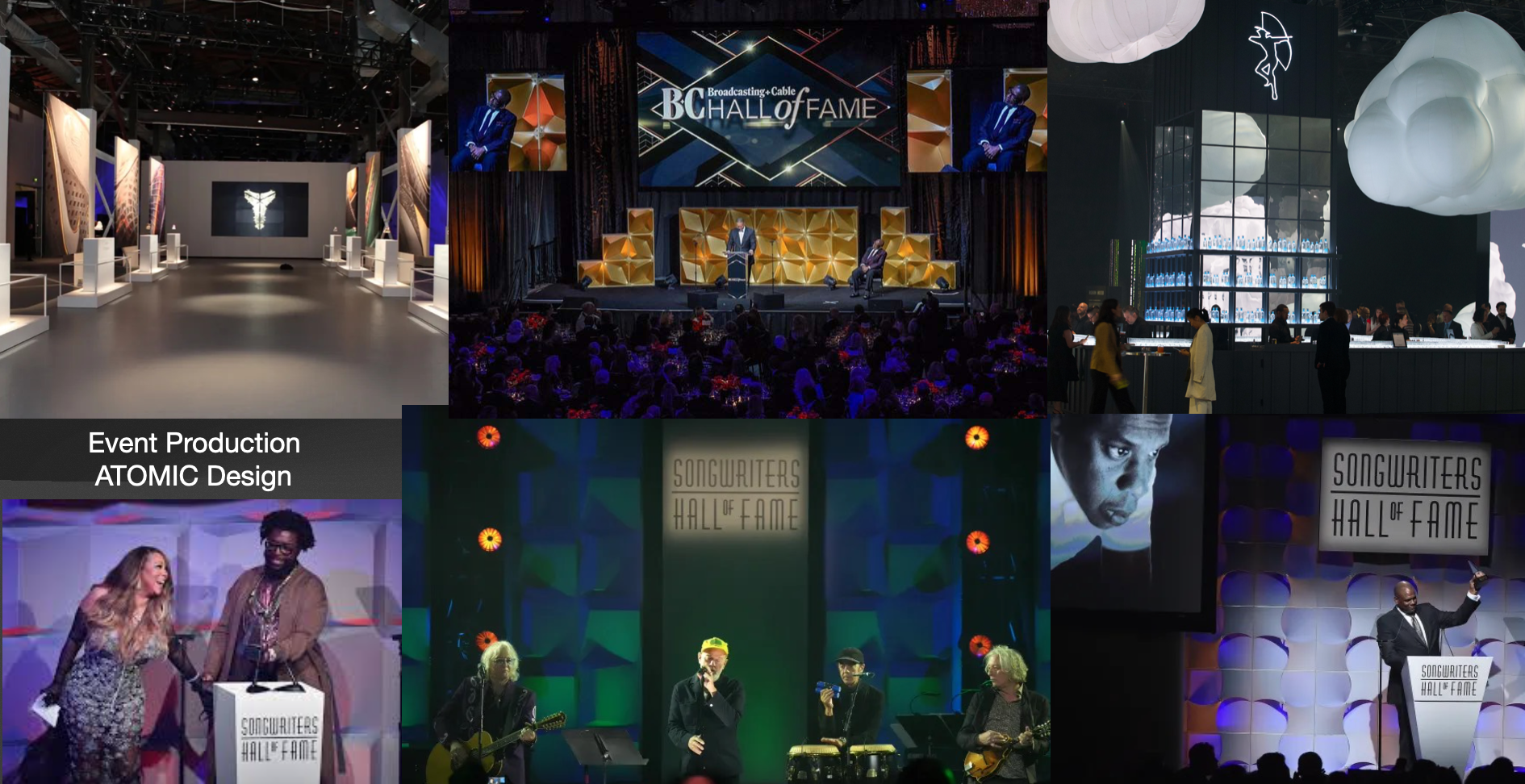 Event Production — ATOMIC Design