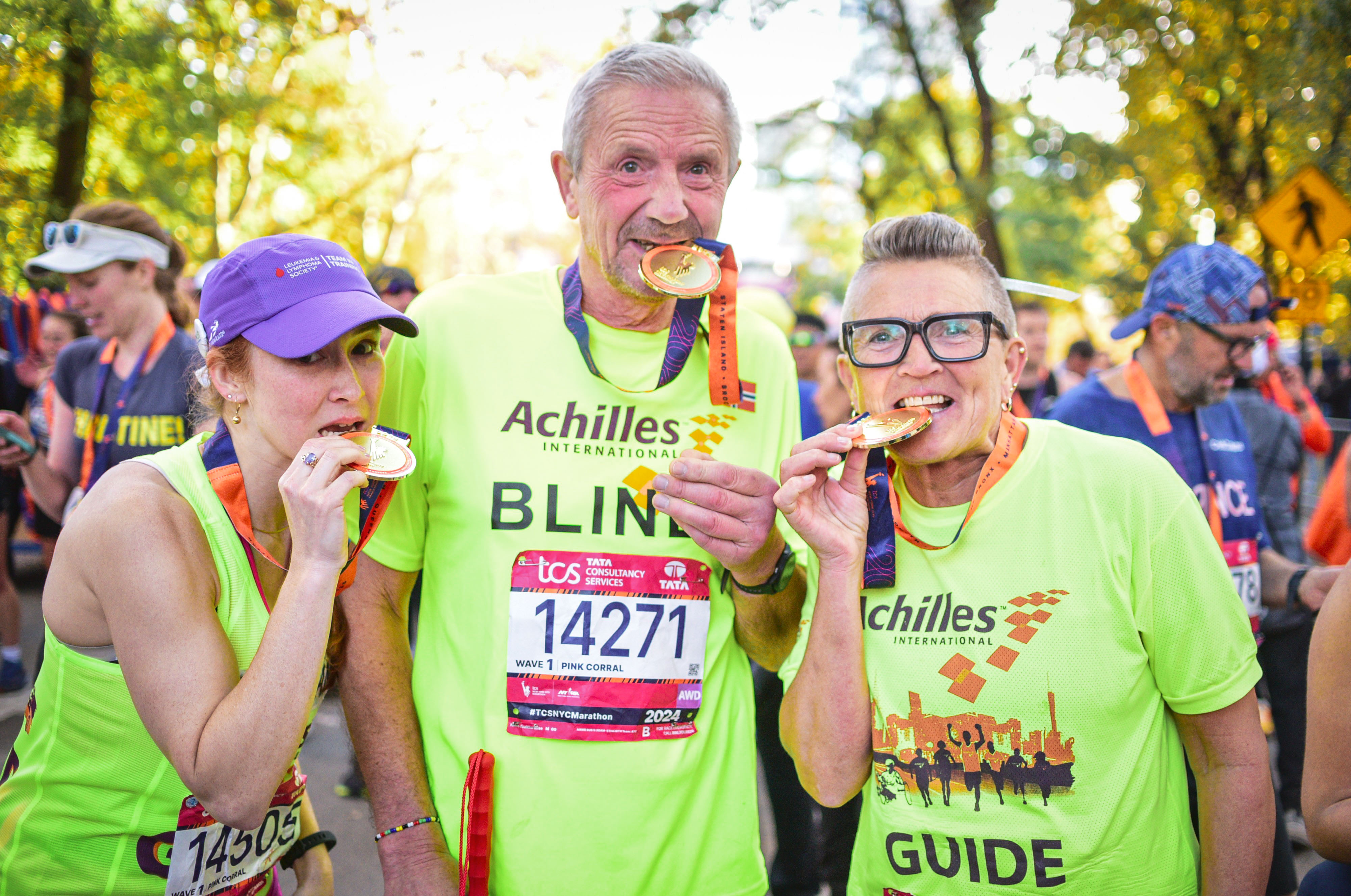 Achilles International — NYC Marathon 2024